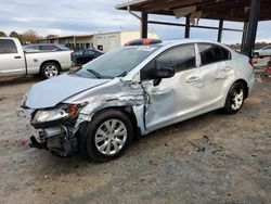 Salvage cars for sale from Copart Tanner, AL: 2012 Honda Civic LX