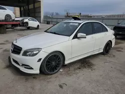 Mercedes-Benz c-Class salvage cars for sale: 2011 Mercedes-Benz C300