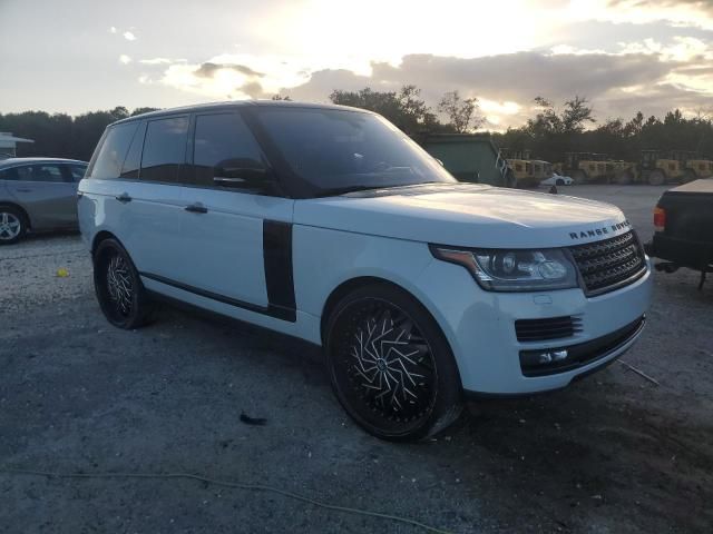 2016 Land Rover Range Rover HSE