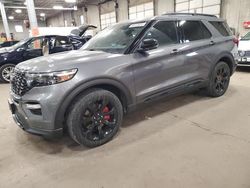 Salvage cars for sale at Blaine, MN auction: 2021 Ford Explorer ST