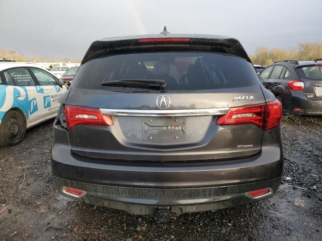 2015 Acura MDX Technology