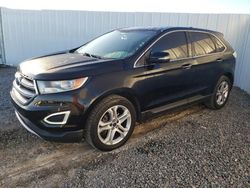 Ford salvage cars for sale: 2018 Ford Edge Titanium