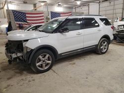 Ford Explorer salvage cars for sale: 2016 Ford Explorer XLT