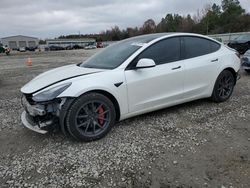 Salvage cars for sale at Memphis, TN auction: 2022 Tesla Model 3