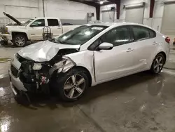 KIA Vehiculos salvage en venta: 2018 KIA Forte LX