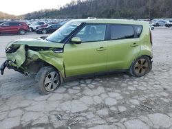 Salvage cars for sale at Hurricane, WV auction: 2016 KIA Soul