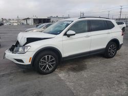 Salvage cars for sale from Copart Sun Valley, CA: 2020 Volkswagen Tiguan SE