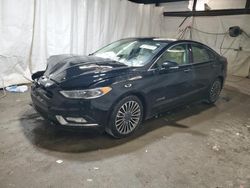 Ford Fusion Titanium hev salvage cars for sale: 2017 Ford Fusion Titanium HEV