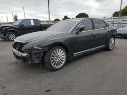 Vehiculos salvage en venta de Copart Miami, FL: 2016 Hyundai Equus Signature