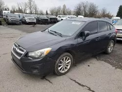 Vehiculos salvage en venta de Copart Portland, OR: 2013 Subaru Impreza Premium