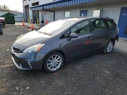 Salvage cars for sale from Copart Mcfarland, WI: 2013 Toyota Prius V