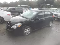 Salvage cars for sale at Savannah, GA auction: 2012 Nissan Versa S