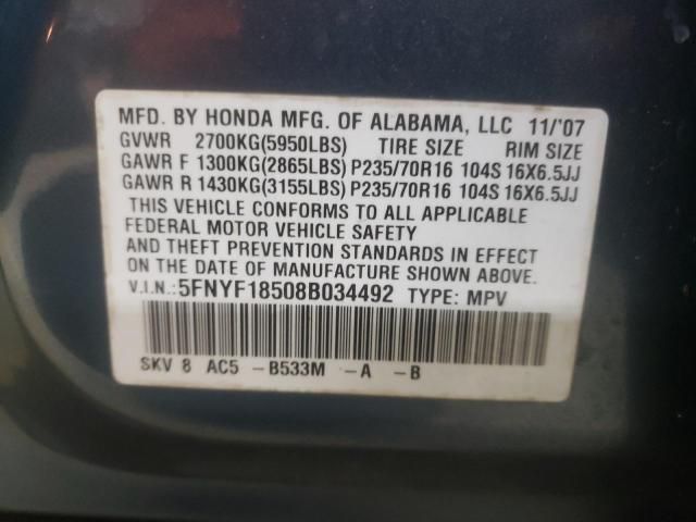 2008 Honda Pilot EXL