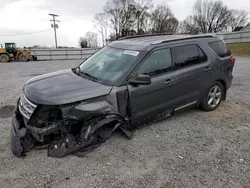 Salvage cars for sale at Gastonia, NC auction: 2018 Ford Explorer XLT