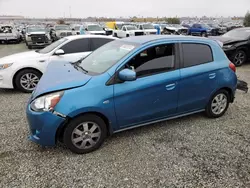 Salvage cars for sale at Antelope, CA auction: 2015 Mitsubishi Mirage ES