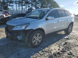 Salvage cars for sale at Loganville, GA auction: 2017 Chevrolet Traverse LT