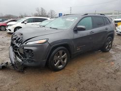 Vehiculos salvage en venta de Copart Chicago Heights, IL: 2017 Jeep Cherokee Latitude