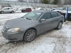 Salvage cars for sale at Davison, MI auction: 2012 Chrysler 200 Limited