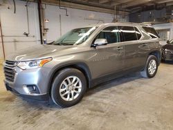 Salvage cars for sale from Copart Wheeling, IL: 2020 Chevrolet Traverse LT