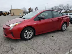 Salvage cars for sale at Moraine, OH auction: 2017 Toyota Prius