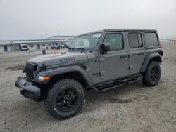 Jeep salvage cars for sale: 2021 Jeep Wrangler Unlimited Sport