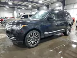 Land Rover Vehiculos salvage en venta: 2014 Land Rover Range Rover Supercharged