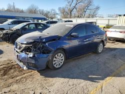 Salvage cars for sale from Copart Wichita, KS: 2019 Nissan Sentra S