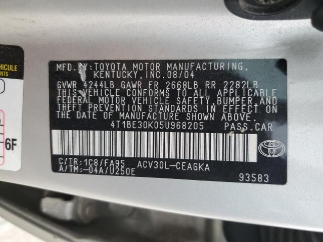 2005 Toyota Camry LE