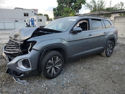 Salvage cars for sale at Opa Locka, FL auction: 2024 Volkswagen Atlas SE