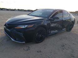 Salvage cars for sale at San Antonio, TX auction: 2021 Toyota Camry XSE