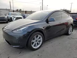 Salvage cars for sale at Los Angeles, CA auction: 2024 Tesla Model Y