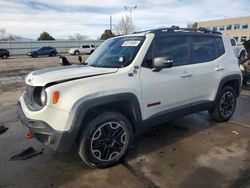 Salvage cars for sale at Littleton, CO auction: 2017 Jeep Renegade Trailhawk