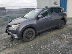 Salvage cars for sale from Copart Elmsdale, NS: 2018 Toyota Rav4 HV LE