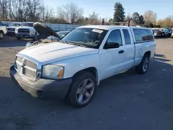 Salvage cars for sale from Copart Portland, OR: 2005 Dodge Dakota ST