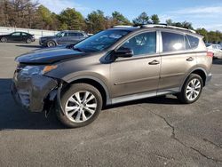 Salvage cars for sale at Brookhaven, NY auction: 2015 Toyota Rav4 Limited