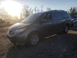 Salvage cars for sale at Baltimore, MD auction: 2013 Toyota Sienna XLE