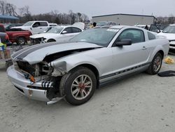 Salvage cars for sale at Spartanburg, SC auction: 2005 Ford Mustang