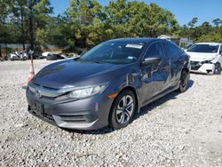 Salvage cars for sale at Houston, TX auction: 2016 Honda Civic LX