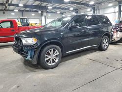 Salvage cars for sale at Ham Lake, MN auction: 2016 Dodge Durango Limited