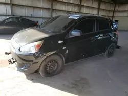 Salvage cars for sale from Copart Phoenix, AZ: 2014 Mitsubishi Mirage ES