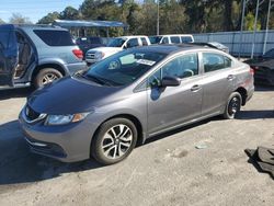 Salvage cars for sale at Savannah, GA auction: 2015 Honda Civic EX