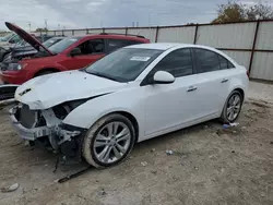 Chevrolet Vehiculos salvage en venta: 2016 Chevrolet Cruze Limited LTZ