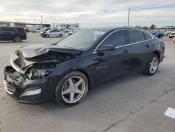 Chevrolet salvage cars for sale: 2019 Chevrolet Malibu LT