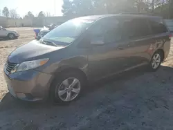 Toyota salvage cars for sale: 2012 Toyota Sienna LE