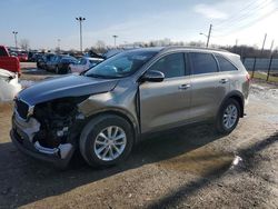 Salvage cars for sale at Indianapolis, IN auction: 2018 KIA Sorento LX