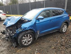 Salvage cars for sale at Waldorf, MD auction: 2020 Hyundai Tucson Limited