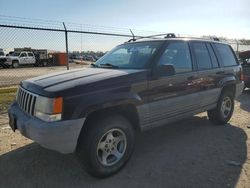 Jeep salvage cars for sale: 1998 Jeep Grand Cherokee Laredo