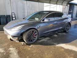 Salvage cars for sale at Fresno, CA auction: 2020 Tesla Model 3