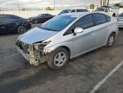 Salvage cars for sale at Van Nuys, CA auction: 2015 Toyota Prius