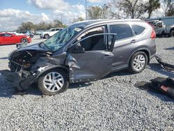 Salvage cars for sale at Riverview, FL auction: 2016 Honda CR-V EXL